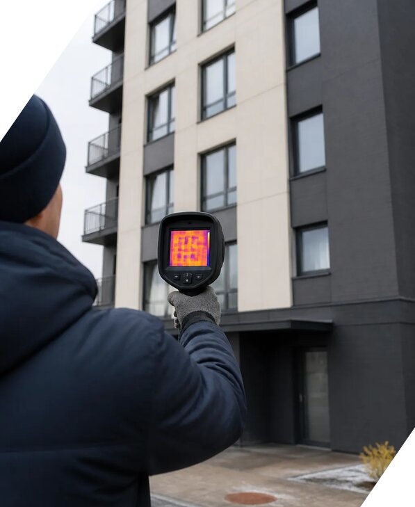 Тепловизионное обследование зданий в Торжке от 5112 р. | ЭкспертизаРоссия